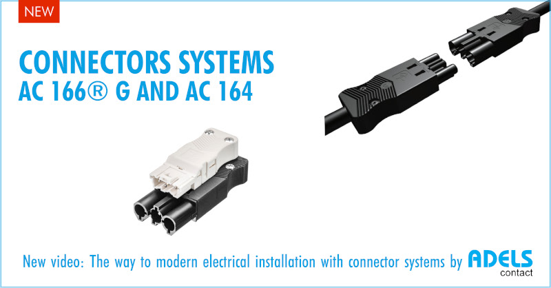 Moderne Elektroinstallation - AC 166® G und AC 164